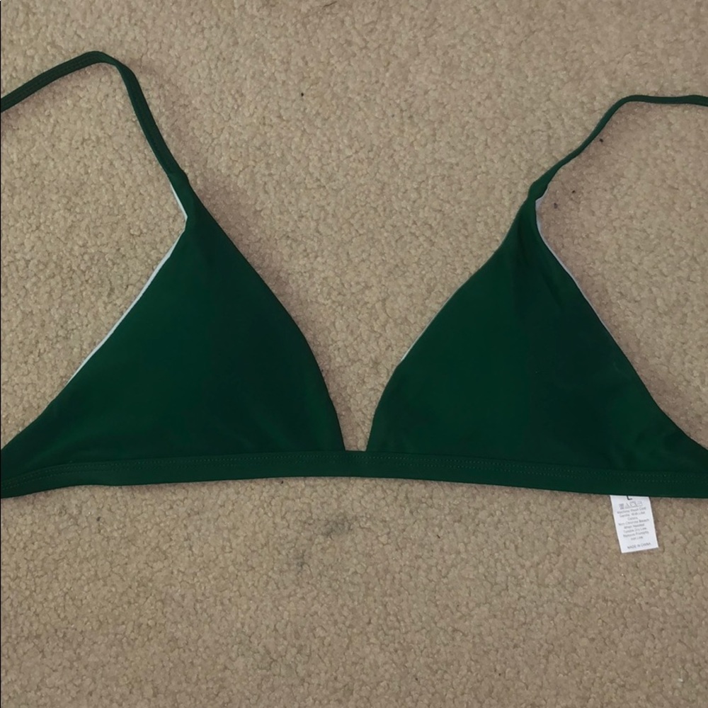 Green Bikini Top